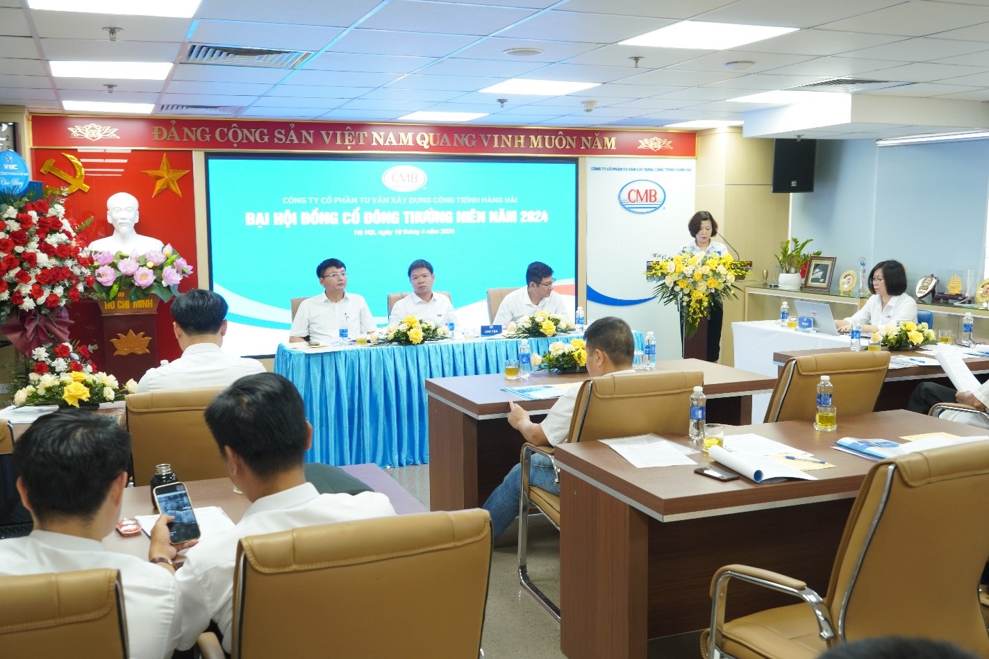 CMB – TỔ CHỨC ĐẠI HỘI ĐỒNG CỔ ĐÔNG THƯỜNG NIÊN NĂM 2024