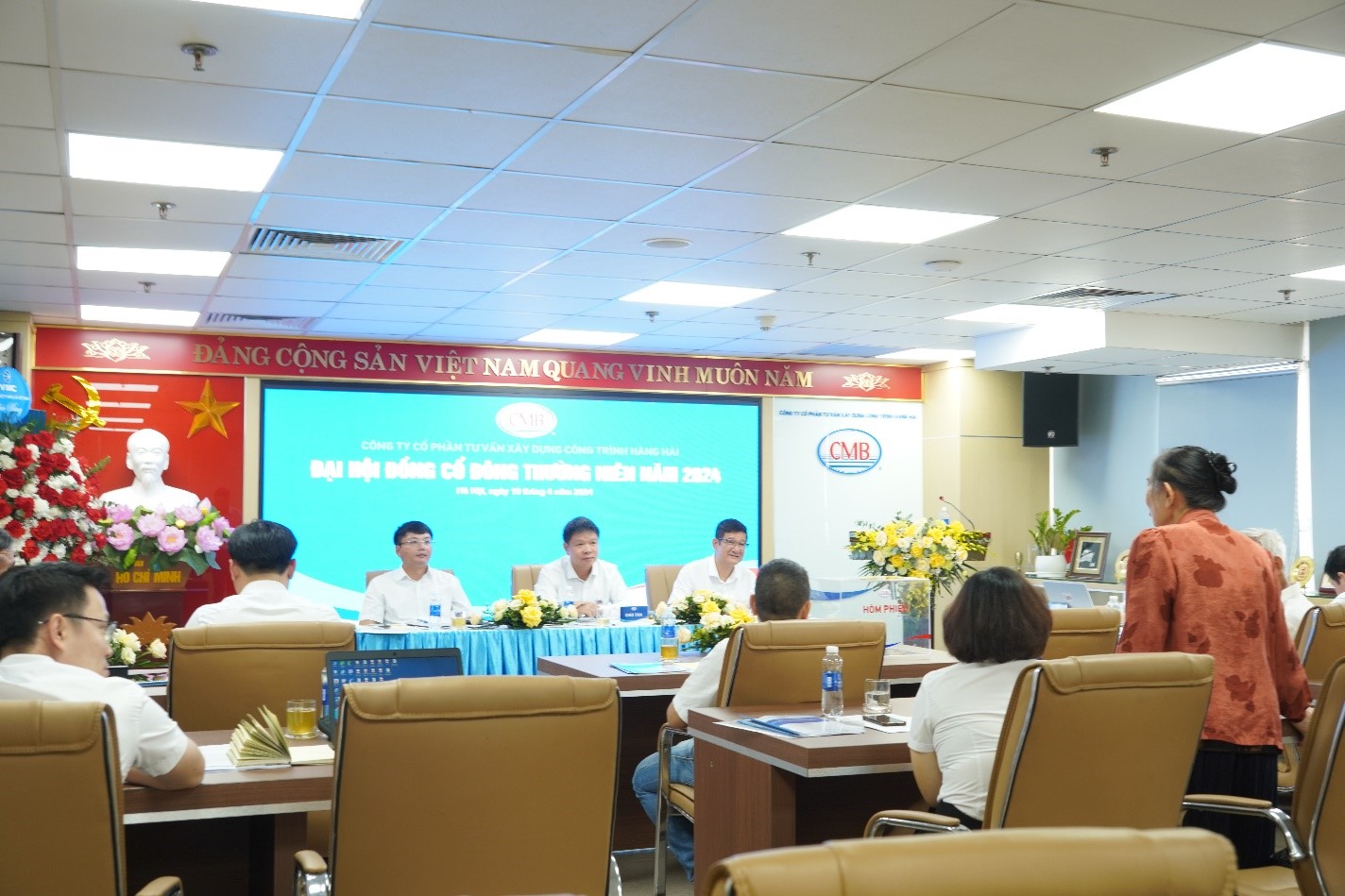 CMB – TỔ CHỨC ĐẠI HỘI ĐỒNG CỔ ĐÔNG THƯỜNG NIÊN NĂM 2024