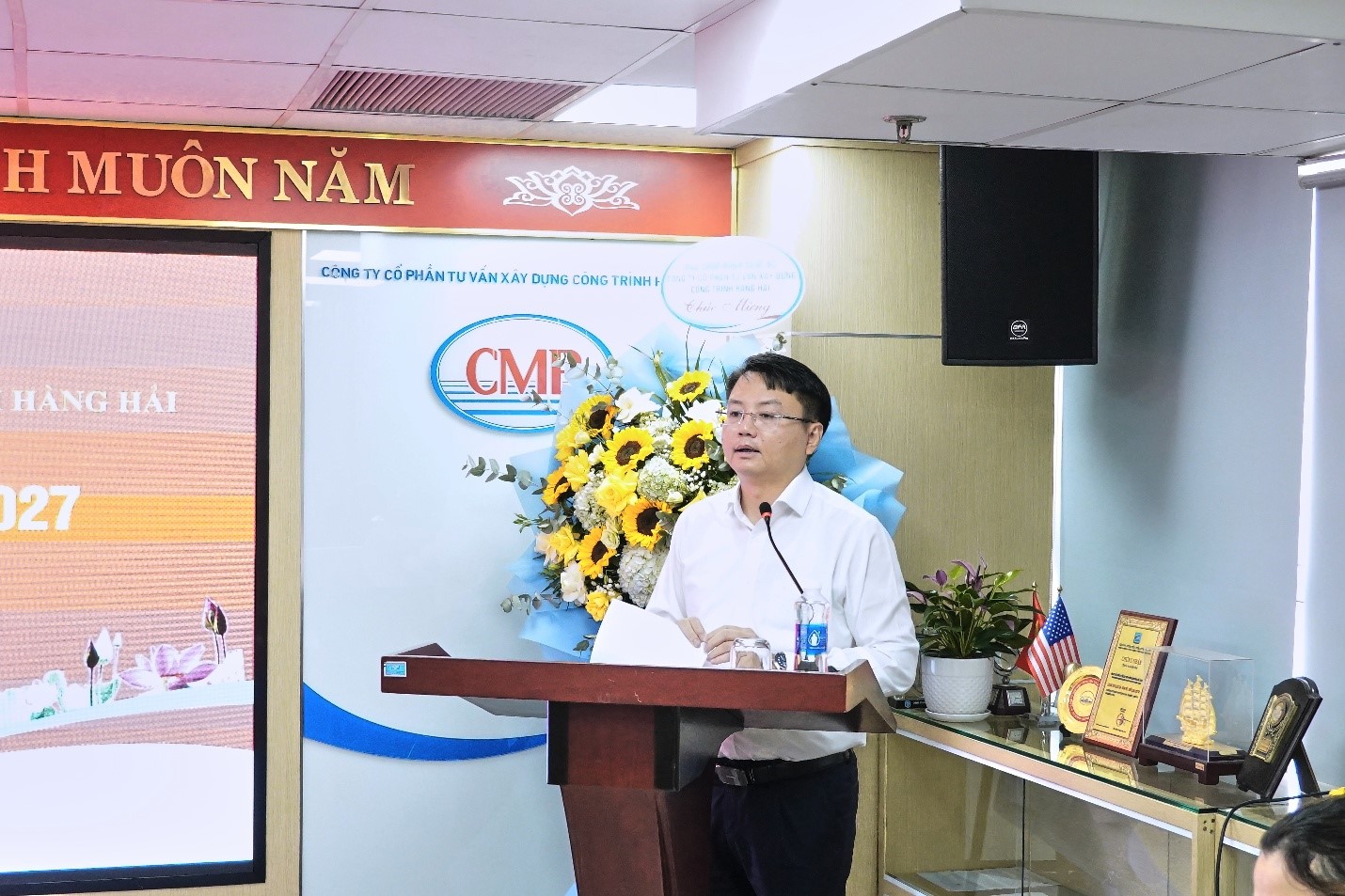 ĐẠI HỘI CHI BỘ VĂN PHÒNG CÔNG TY CỔ PHẦN TƯ VẤN XÂY DỰNG CÔNG TRÌNH HÀNG HẢI (NHIỆM KỲ 2025-2027)