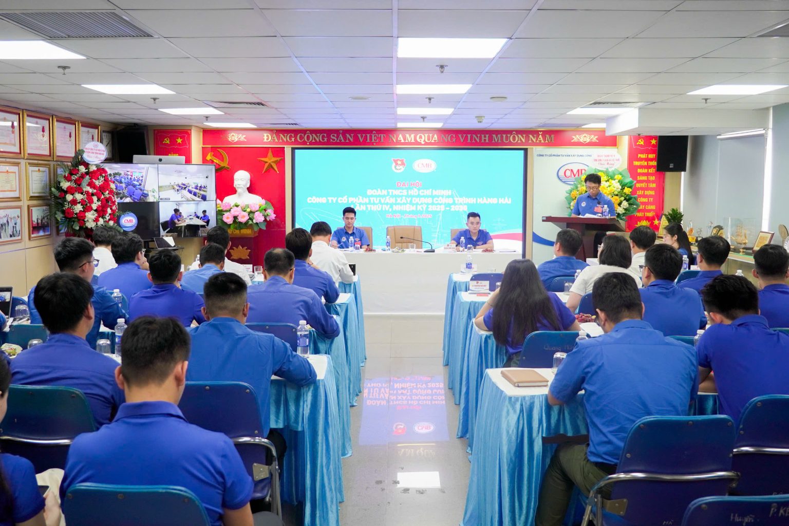 ĐẠI HỘI ĐOÀN TNCS HỒ CHÍ MINH CÔNG TY CỔ PHẦN TƯ VẤN XÂY DỰNG CÔNG TRÌNH HÀNG HẢI LẦN THỨ IV, NHIỆM KỲ 2025 – 2030