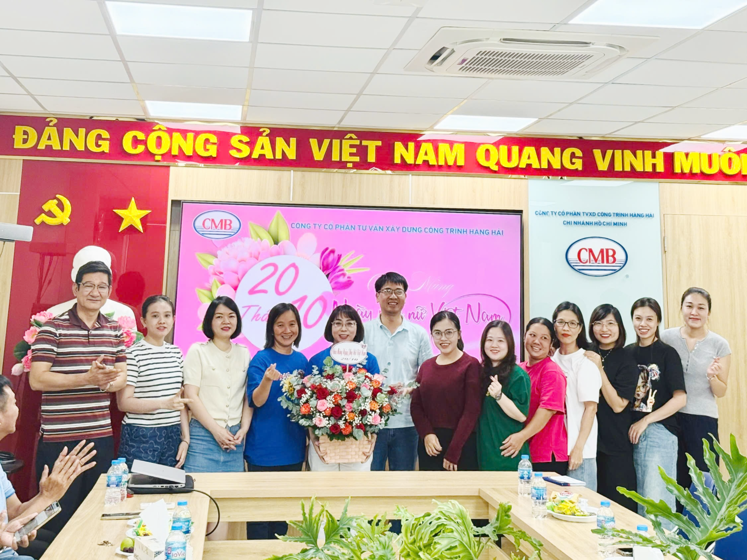 CMB – TỔ CHỨC MỪNG KỶ NIỆM NGÀY PHỤ NỮ VIỆT NAM 20/10