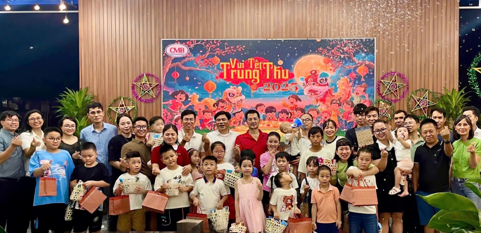 CMB TỔ CHỨC CHƯƠNG TRÌNH VUI TẾT TRUNG THU 2025: “PHÁ CỖ TRĂNG RẰM”