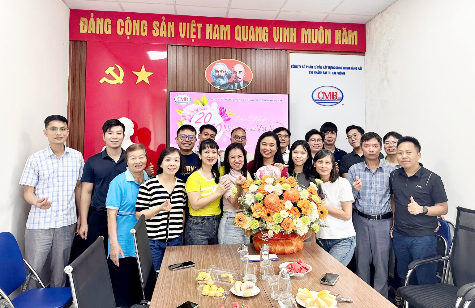 CMB – TỔ CHỨC MỪNG KỶ NIỆM NGÀY PHỤ NỮ VIỆT NAM 20/10