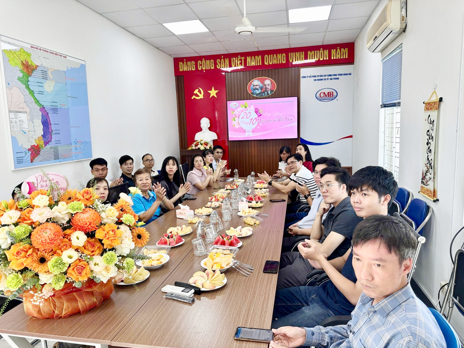 CMB – TỔ CHỨC MỪNG KỶ NIỆM NGÀY PHỤ NỮ VIỆT NAM 20/10