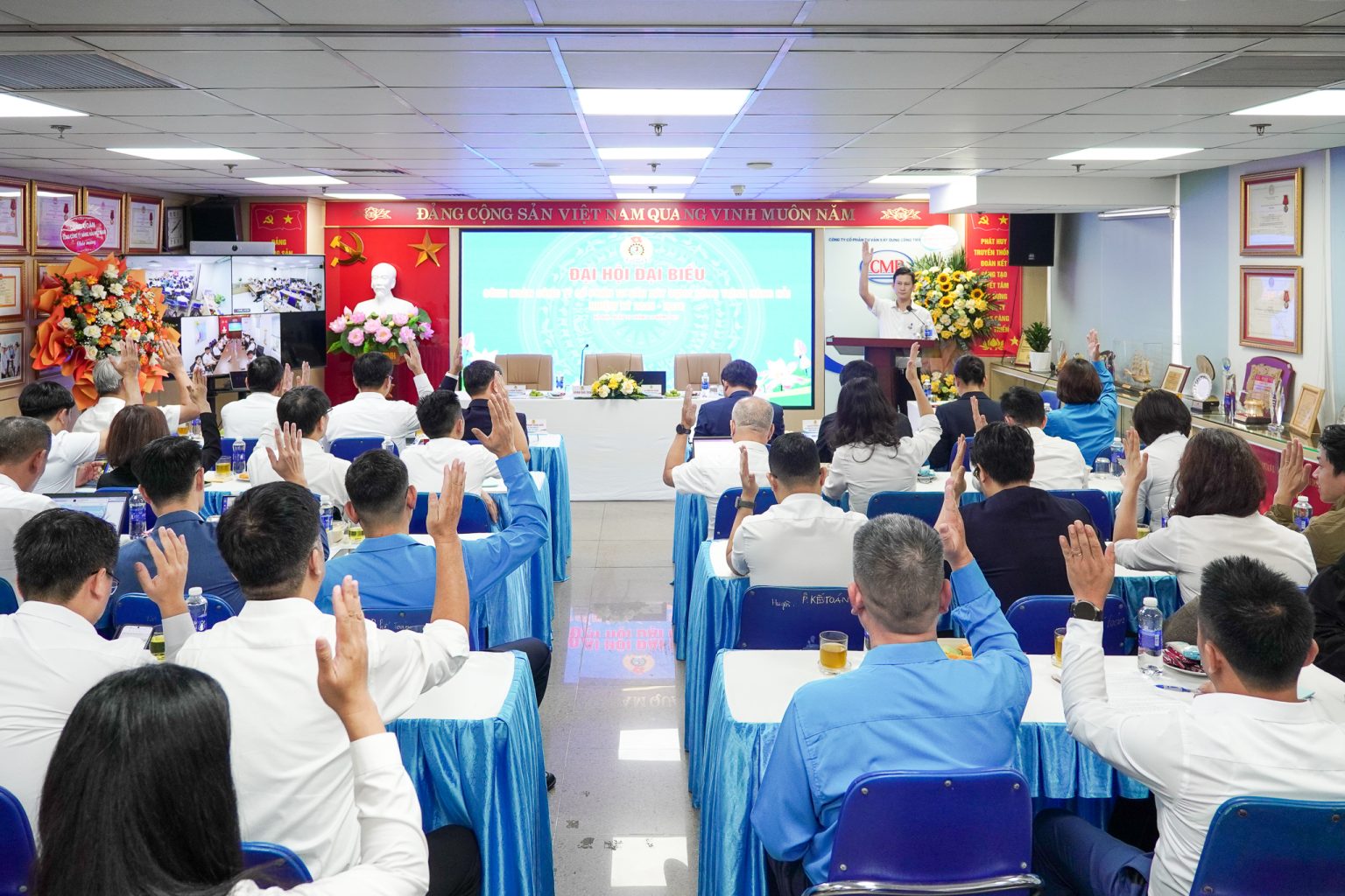 CMB – TỔ CHỨC ĐẠI HỘI CÔNG ĐOÀN NHIỆM KỲ 2025-2030