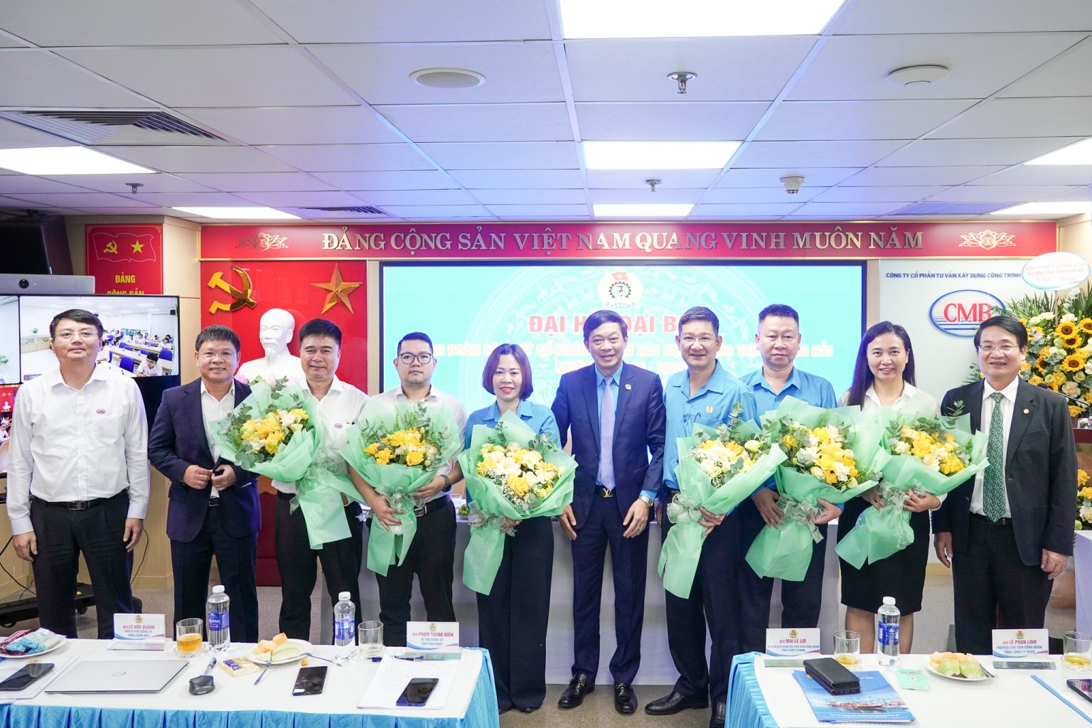 CMB – TỔ CHỨC ĐẠI HỘI CÔNG ĐOÀN NHIỆM KỲ 2025-2030