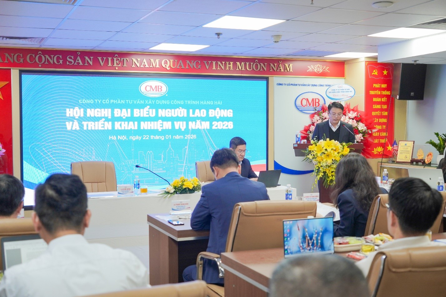 CMB TỔ CHỨC HỘI NGHỊ ĐẠI BIỂU NGƯỜI LAO ĐỘNG NĂM 2026
