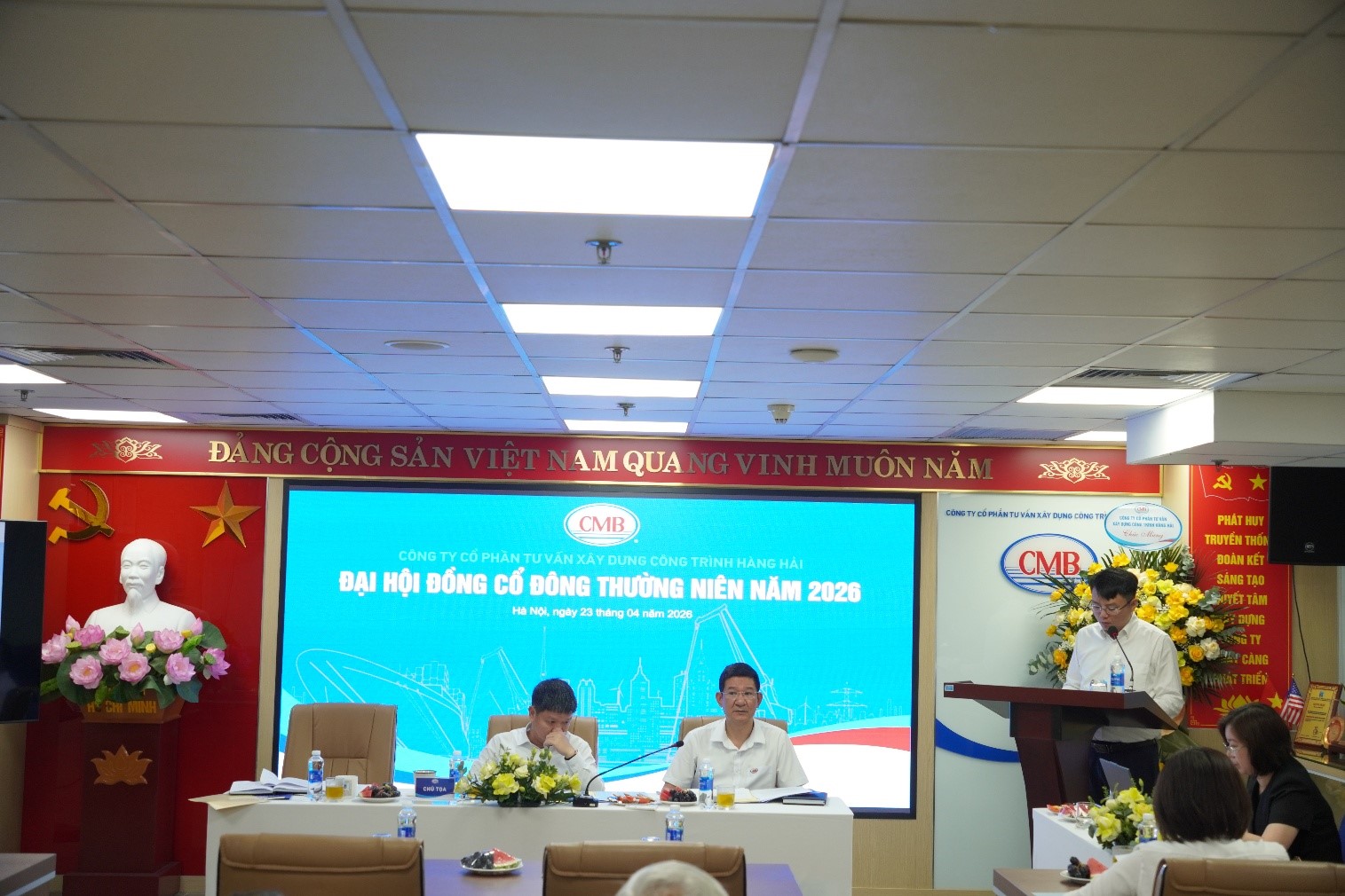 CMB TỔ CHỨC ĐẠI HỘI ĐỒNG CỔ ĐÔNG THƯỜNG NIÊN NĂM 2026