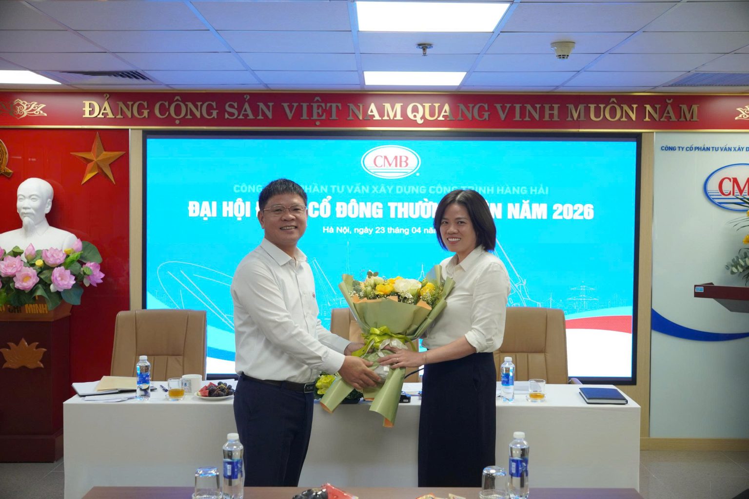 CMB TỔ CHỨC ĐẠI HỘI ĐỒNG CỔ ĐÔNG THƯỜNG NIÊN NĂM 2026