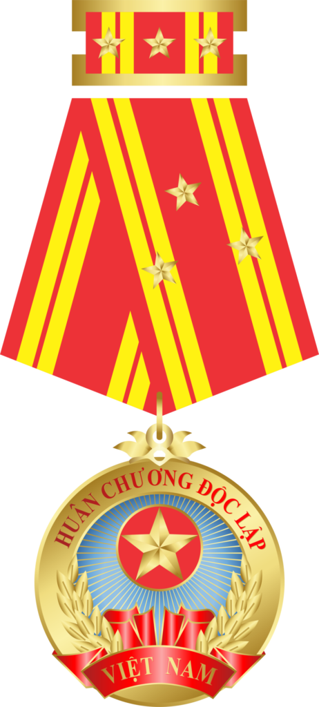 Huân chương Độc lập
hạng ba năm 2011