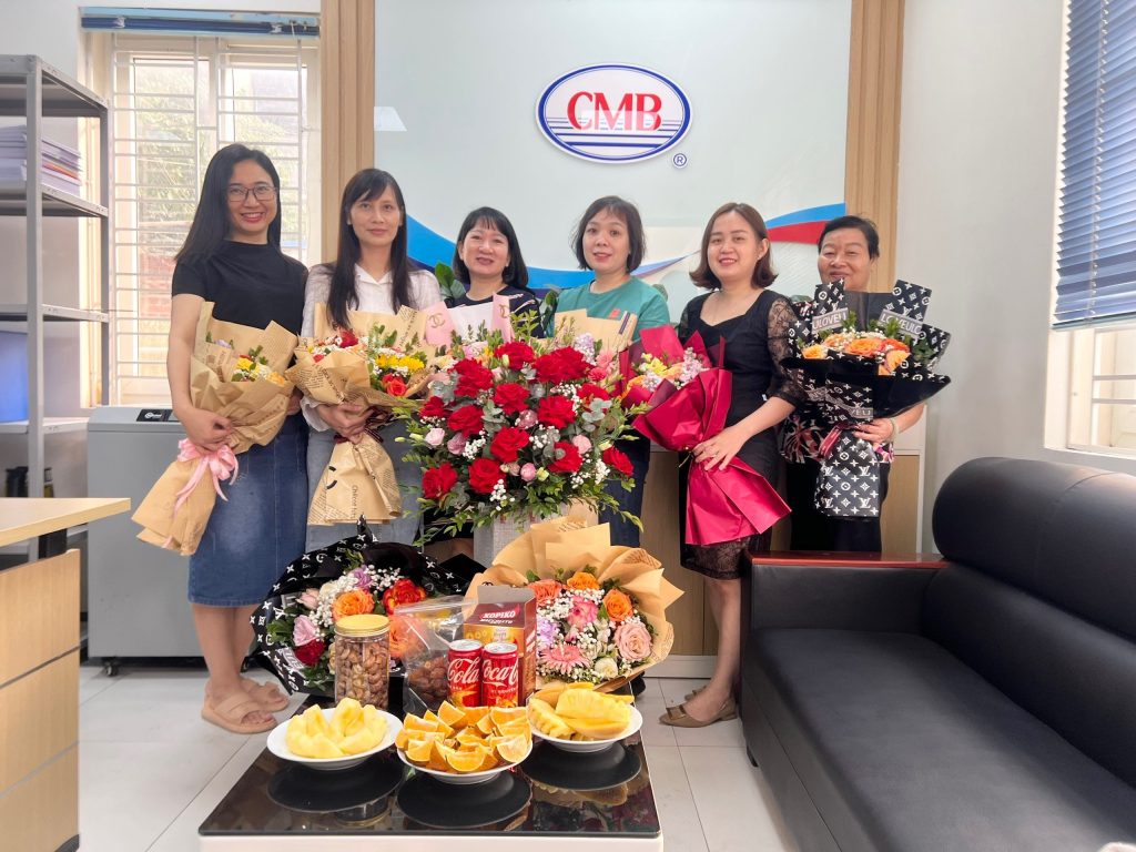 CÔNG TY CMB CHÚC MỪNG NGÀY QUỐC TẾ PHỤ NỮ 8/3
