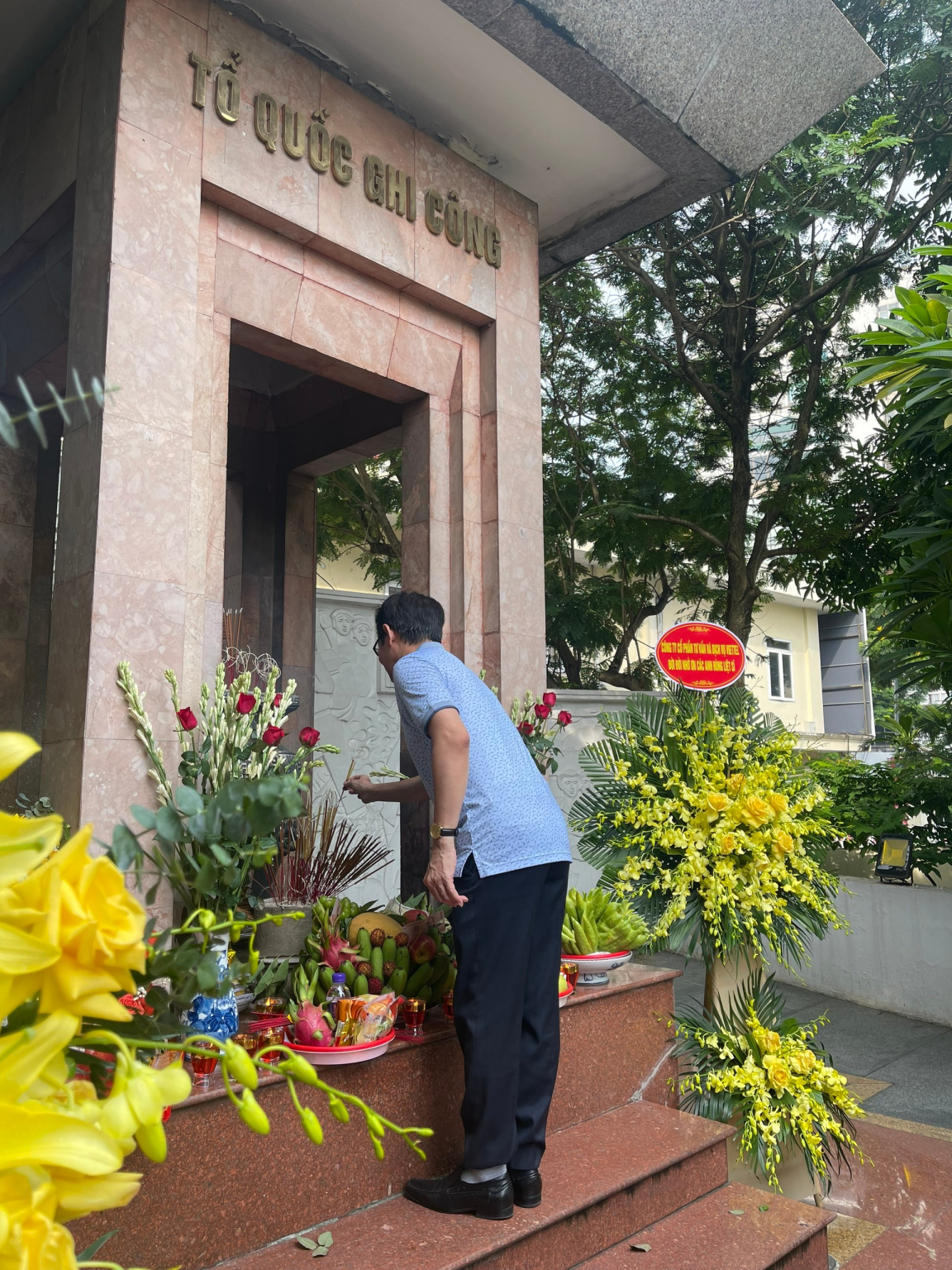 CMB THAM GIA CÁC HOẠT ĐỘNG KỶ NIỆM 77 NĂM NGÀY THƯƠNG BINH LIỆT SĨ (27/7/1947 – 27/7/2024)
