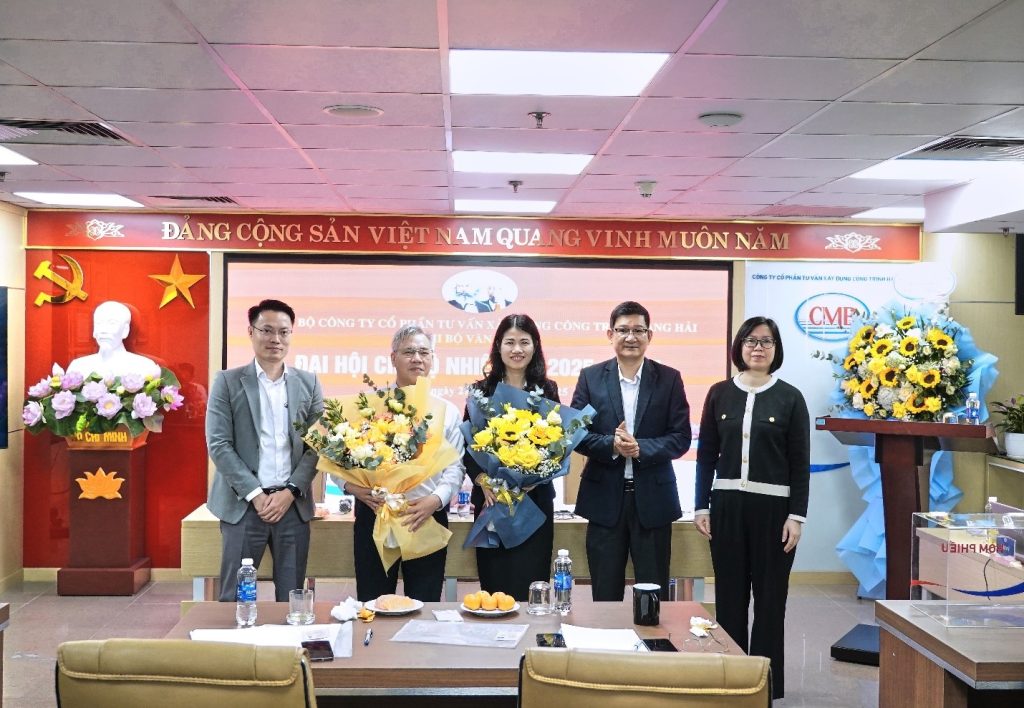 ĐẠI HỘI CHI BỘ VĂN PHÒNG CÔNG TY CỔ PHẦN TƯ VẤN XÂY DỰNG CÔNG TRÌNH HÀNG HẢI (NHIỆM KỲ 2025-2027)