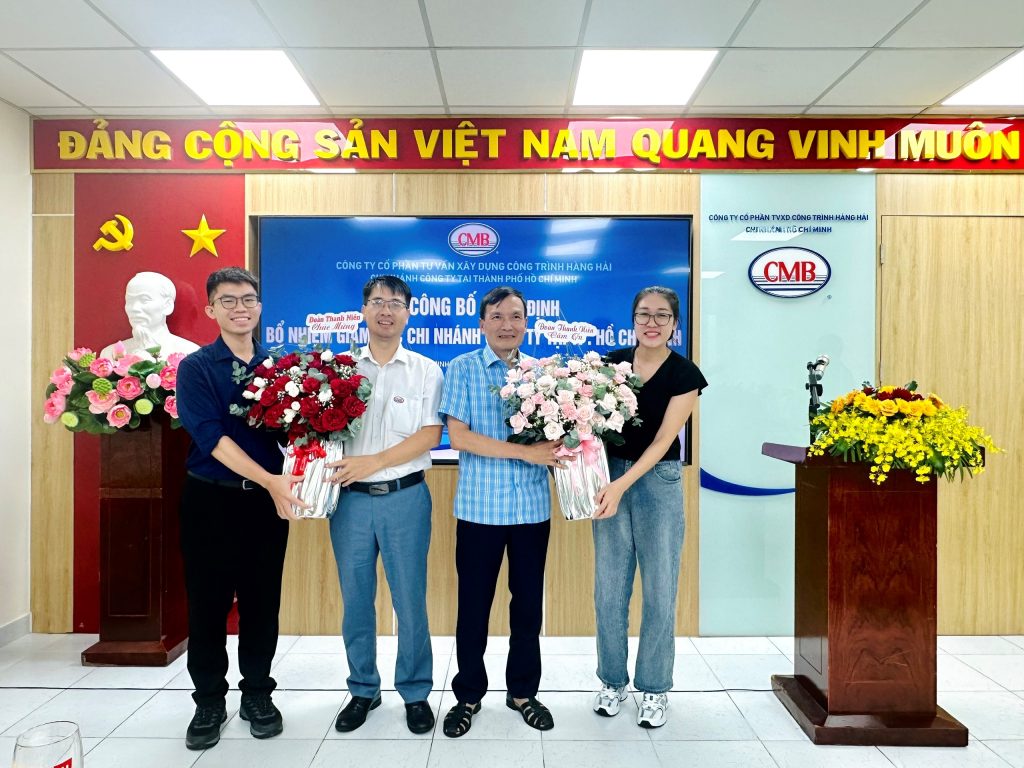 LỄ CÔNG BỐ QUYẾT ĐỊNH BỔ NHỆM GIÁM ĐỐC CHI NHÁNH CMB TẠI THÀNH PHỐ HỒ CHÍ MINH