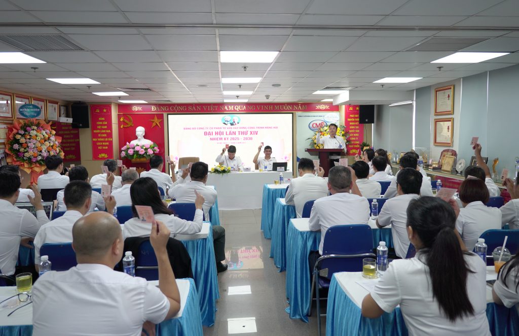 CMB – TỔ CHỨC ĐẠI HỘI ĐẢNG BỘ LẦN THỨ XIV NHIỆM KỲ 2025-2030.