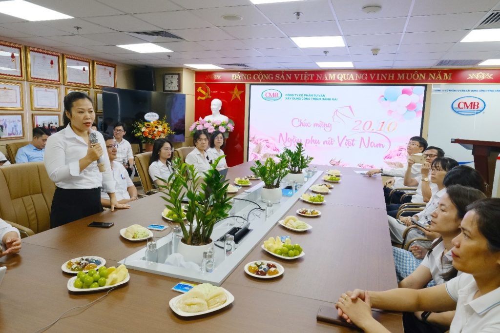 CMB TỔ CHỨC KỶ NIỆM 93 NĂM NGÀY THÀNH LẬP HỘI LIÊN HIỆP PHỤ NỮ VIỆT NAM (20/10/1930 – 20/10/2023)
