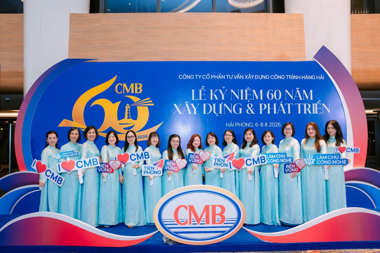 CMB – KỶ NIỆM 60 NĂM THÀNH LẬP VÀ ĐÓN NHẬN BẰNG KHEN CỦA THỦ TƯỚNG CHÍNH PHỦ