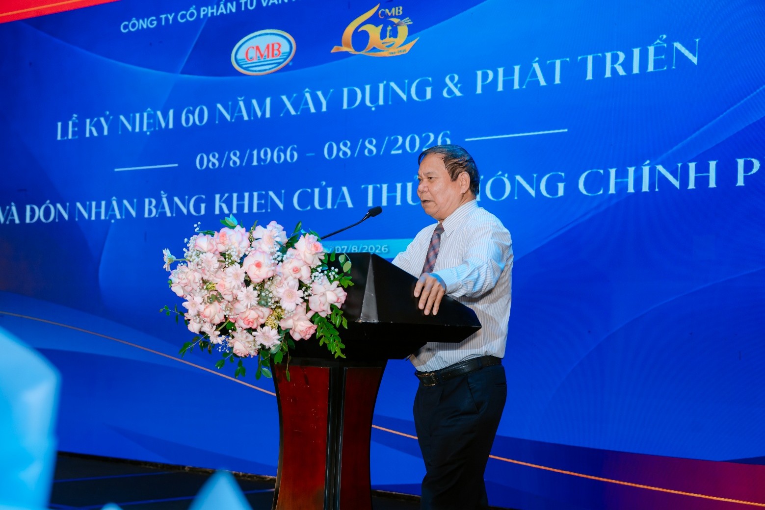 CMB – KỶ NIỆM 60 NĂM THÀNH LẬP VÀ ĐÓN NHẬN BẰNG KHEN CỦA THỦ TƯỚNG CHÍNH PHỦ