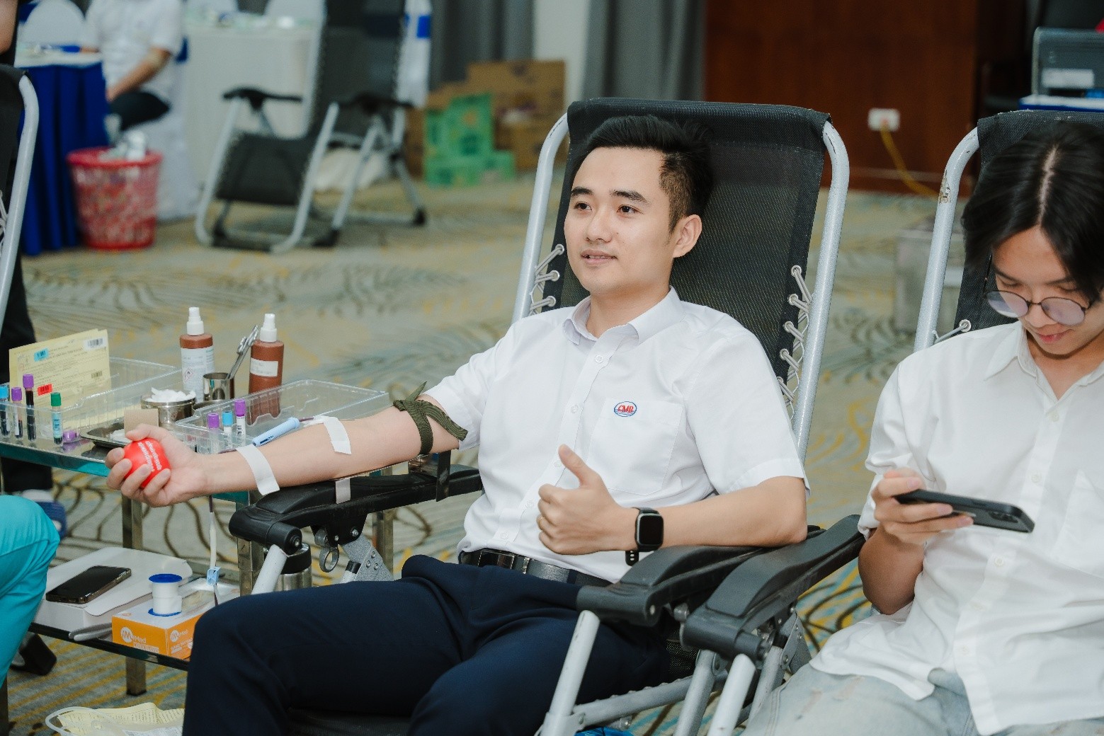 CMB HƯỞNG ỨNG NGÀY HỘI HIẾN MÁU TÌNH NGUYỆN – LAN TỎA NGHĨA CỬ CAO ĐẸP VÌ CỘNG ĐỒNG