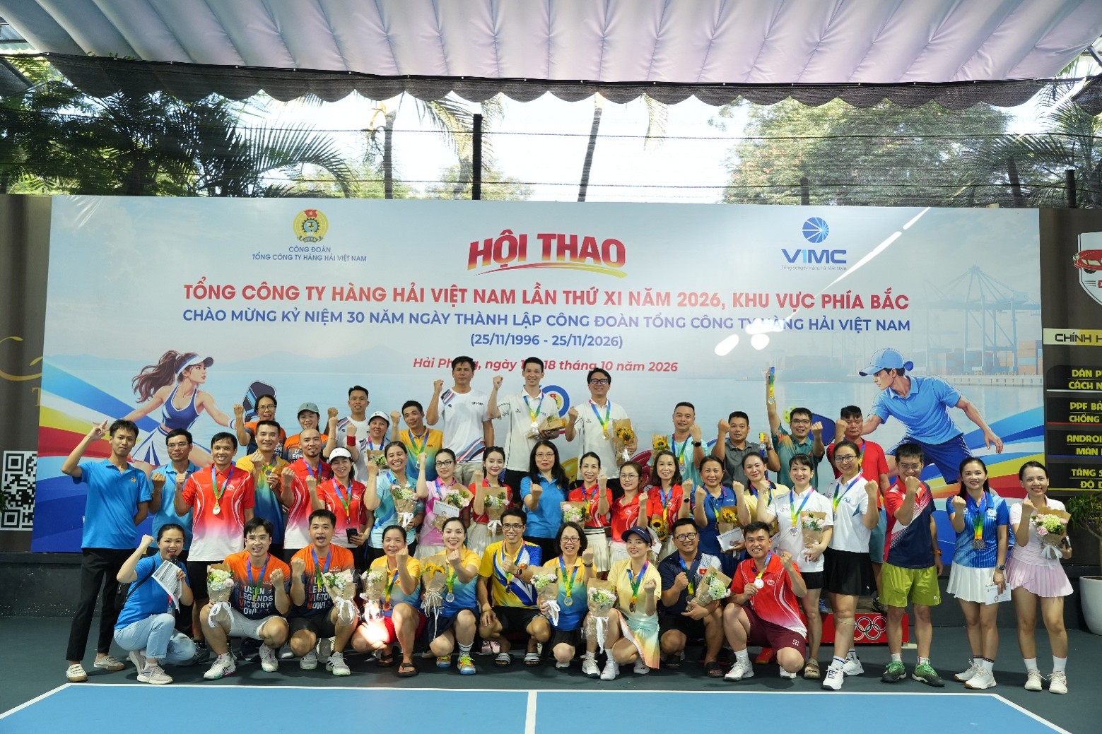 CMB THAM GIA HỘI THAO TỔNG CÔNG TY HÀNG HẢI VIỆT NAM LẦN THỨ XI NĂM 2026